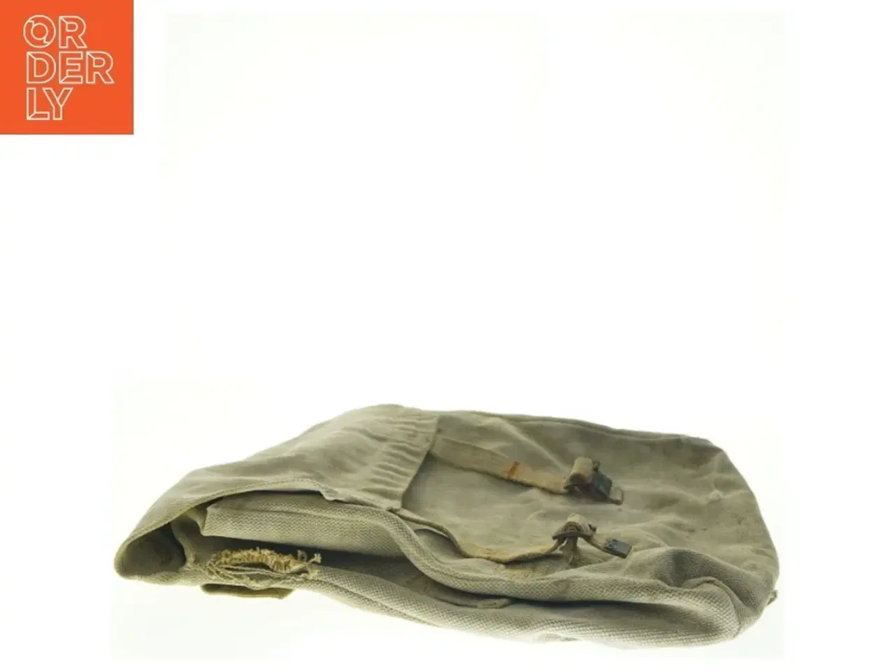 Billede 4 - Brugt militærrygsæk af lærred (str. 44 x 34 cm)