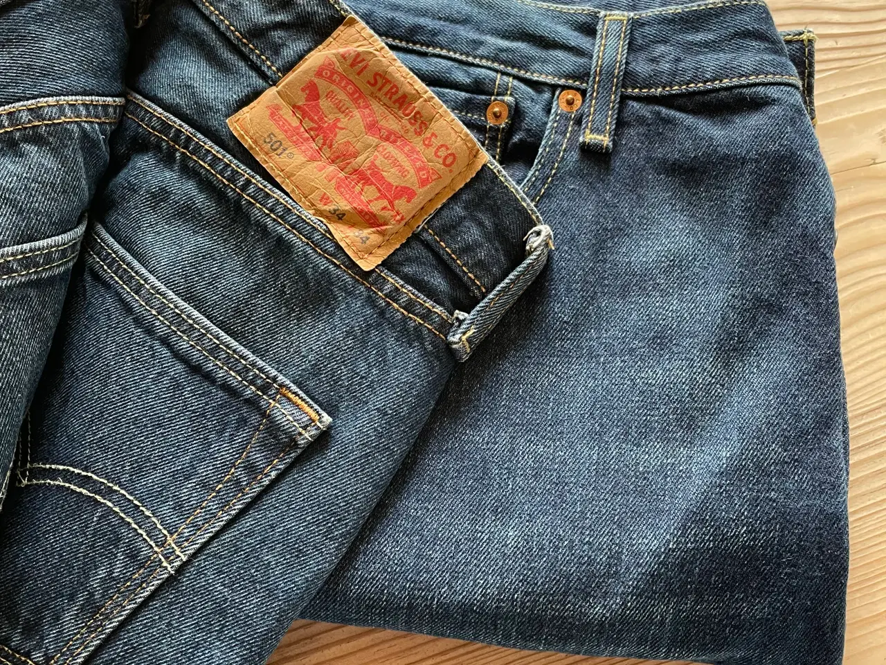 Billede 6 - Originale Levi’s jeans model 501 blå