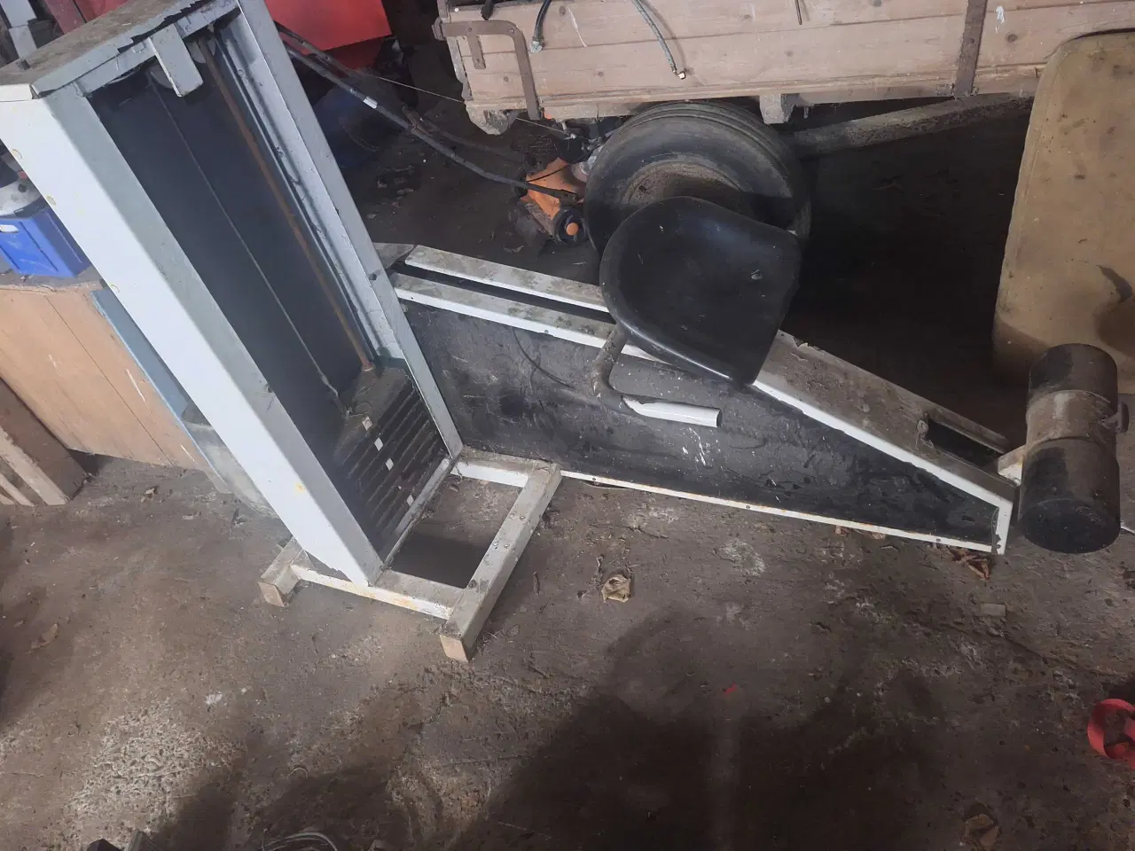 Billede 2 - Benpress - Ældre proff maskine