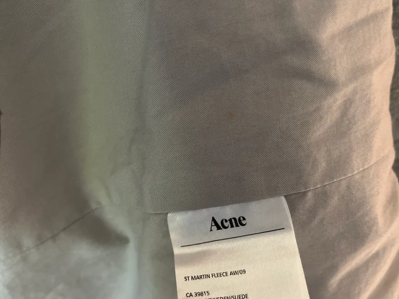 Billede 4 - ACNE Pop Classics St Martin Fleece AW09
