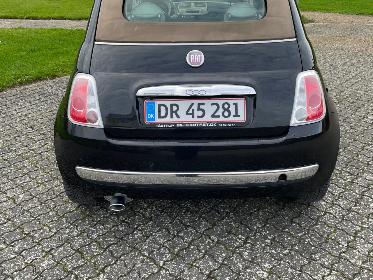 Billede 5 - Pæn og i orden Fiat 500 cabriolet