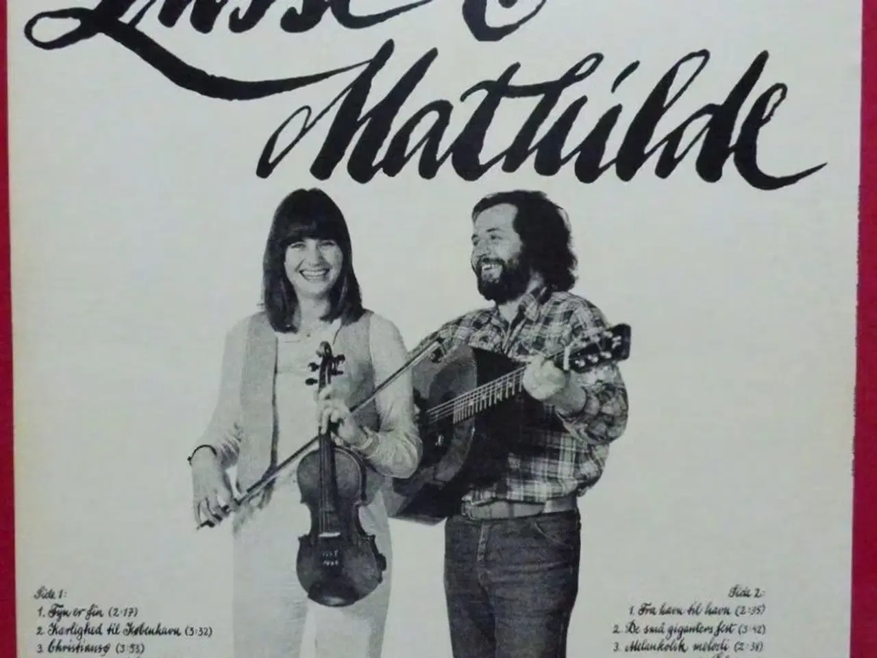 Billede 2 - LP, Lasse & Mathilde, Lasse & Mathilde, Folk,