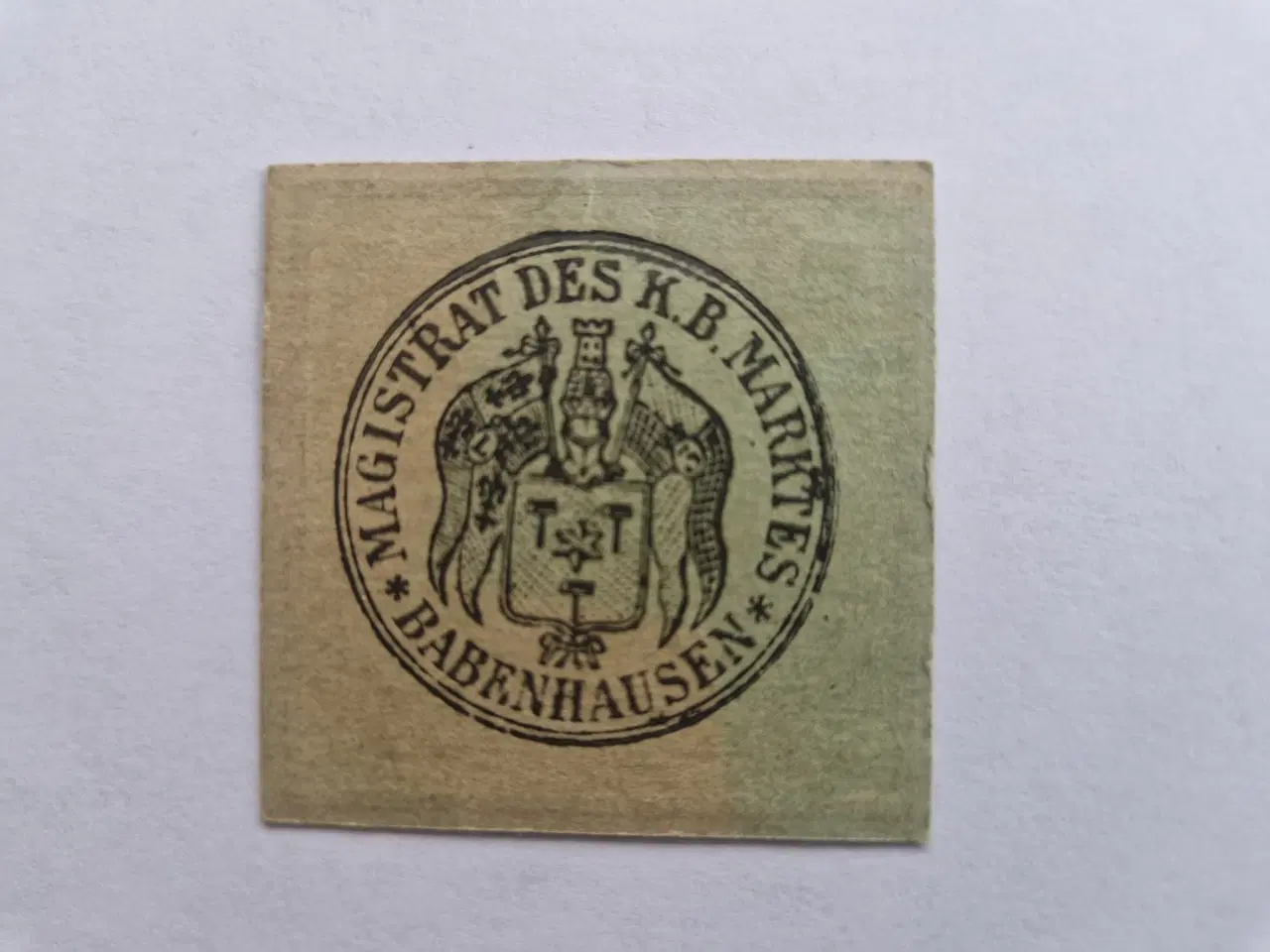 Billede 2 - 50 Pfennig Babenhaufen Notgeld Germany
