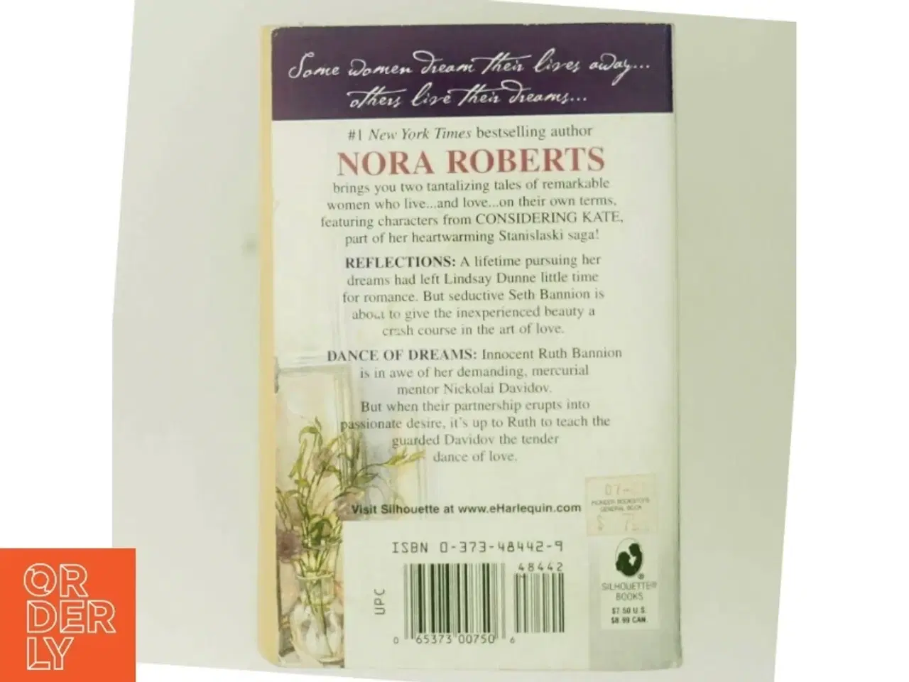 Billede 3 - 'Reflections and Dreams' af Nora Roberts (bog) fra Silhouette Books