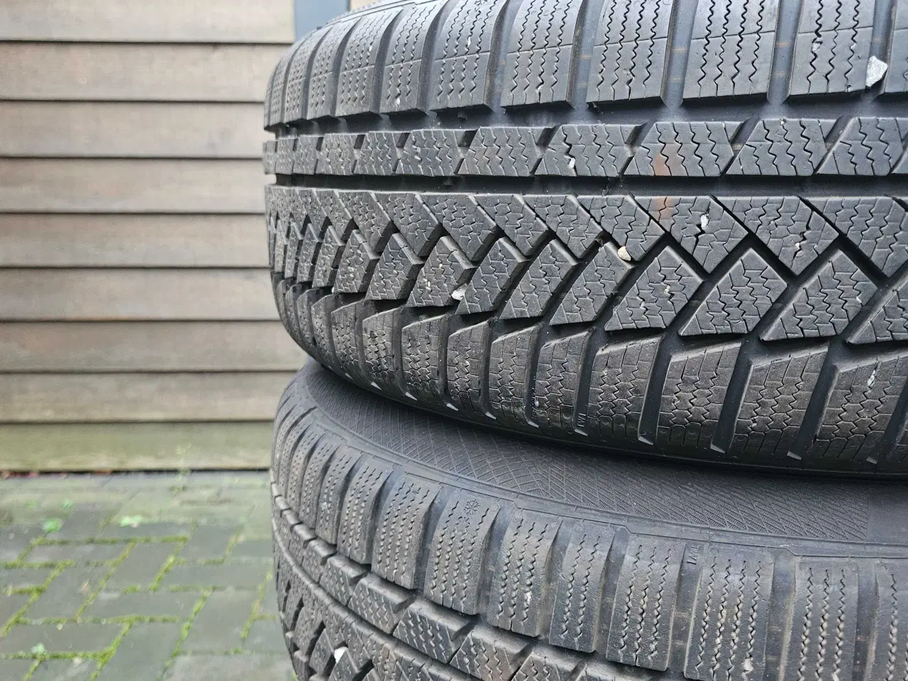 Billede 2 - Continental vinterdæk med alufælg