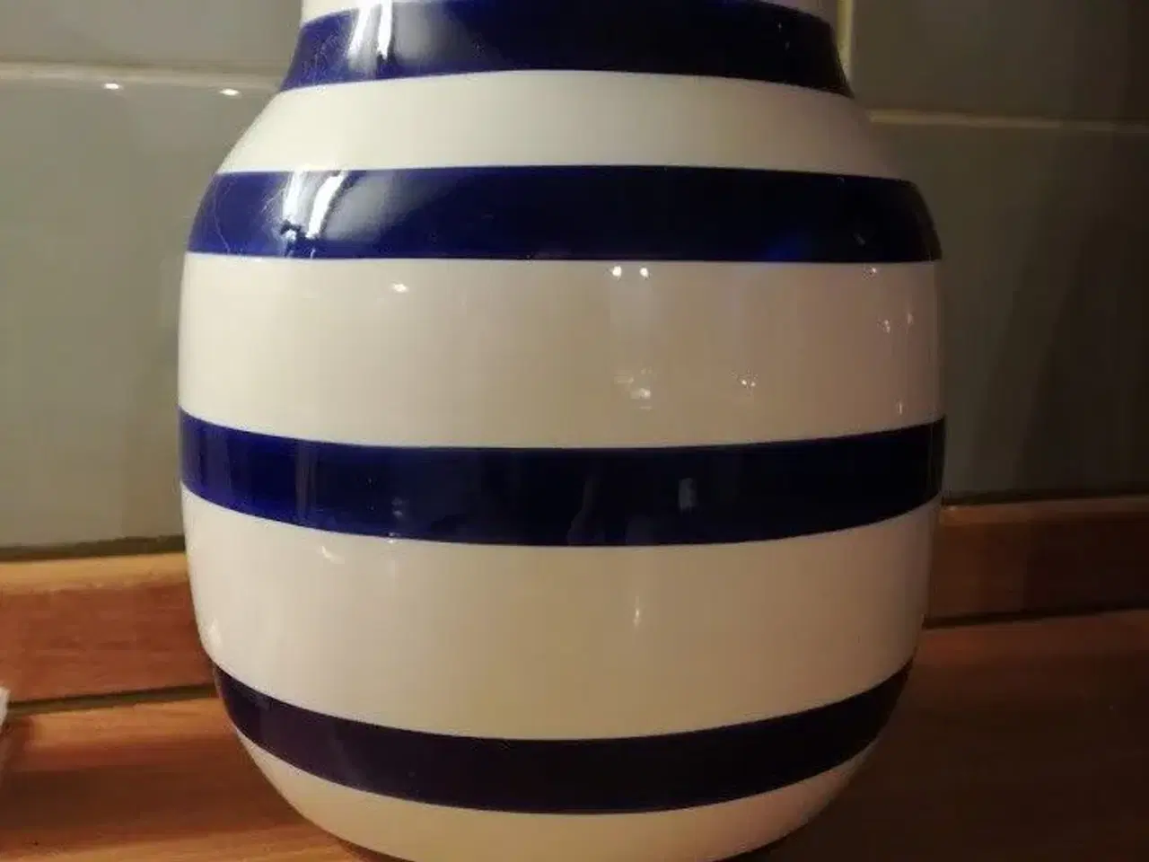 Billede 1 - MIDNATSBLÅ Omaggio vase
