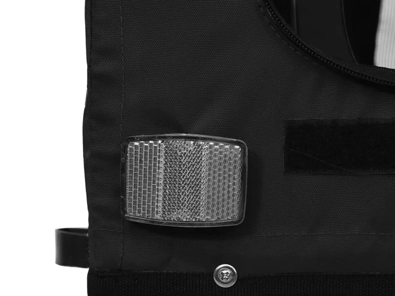 Billede 11 - Cykeltrailer til kæledyr oxfordstof og jern sort