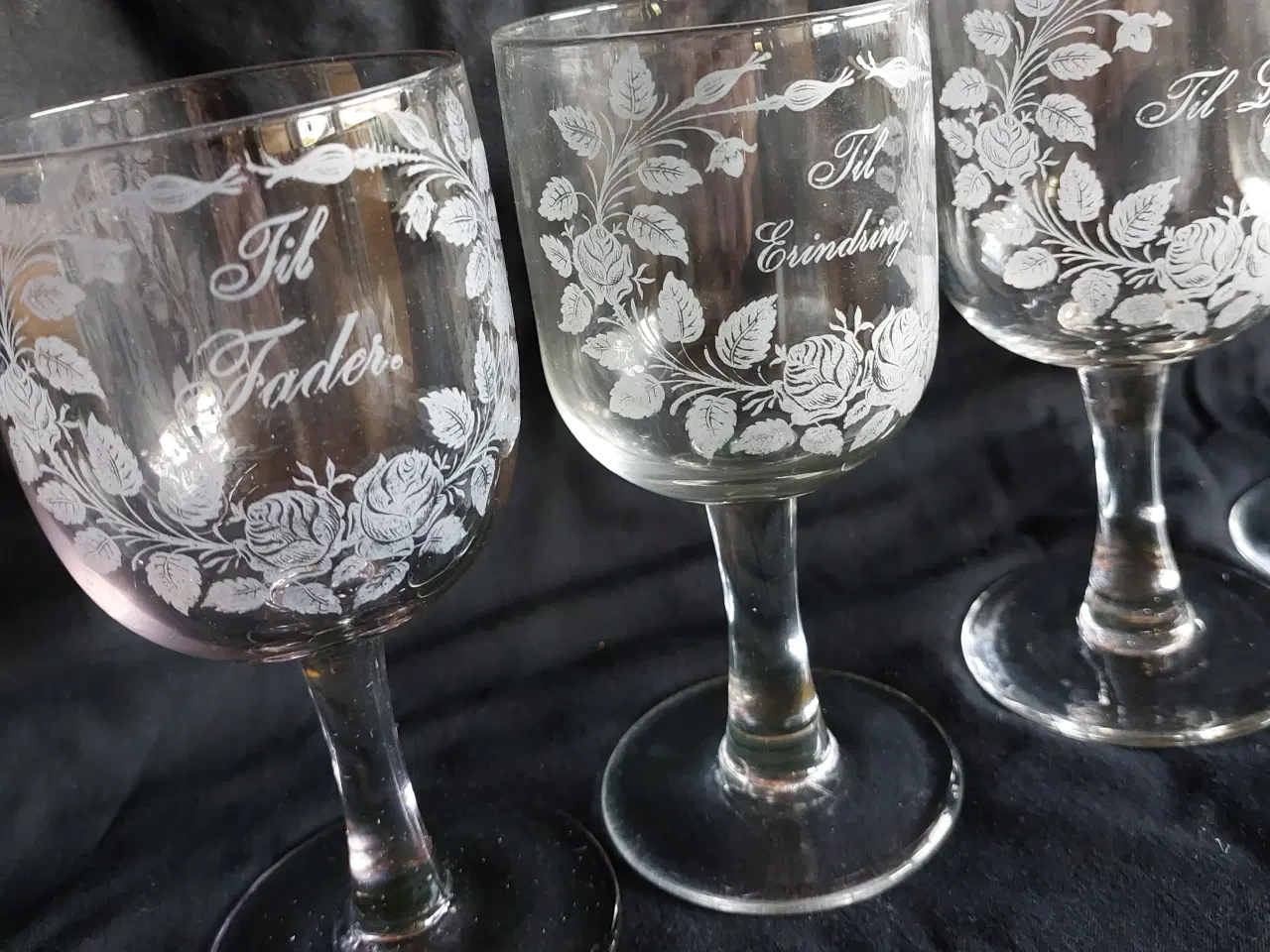 Billede 2 - 5 stk. ERINDRINGS GLAS - Kastrup kat. 1910 