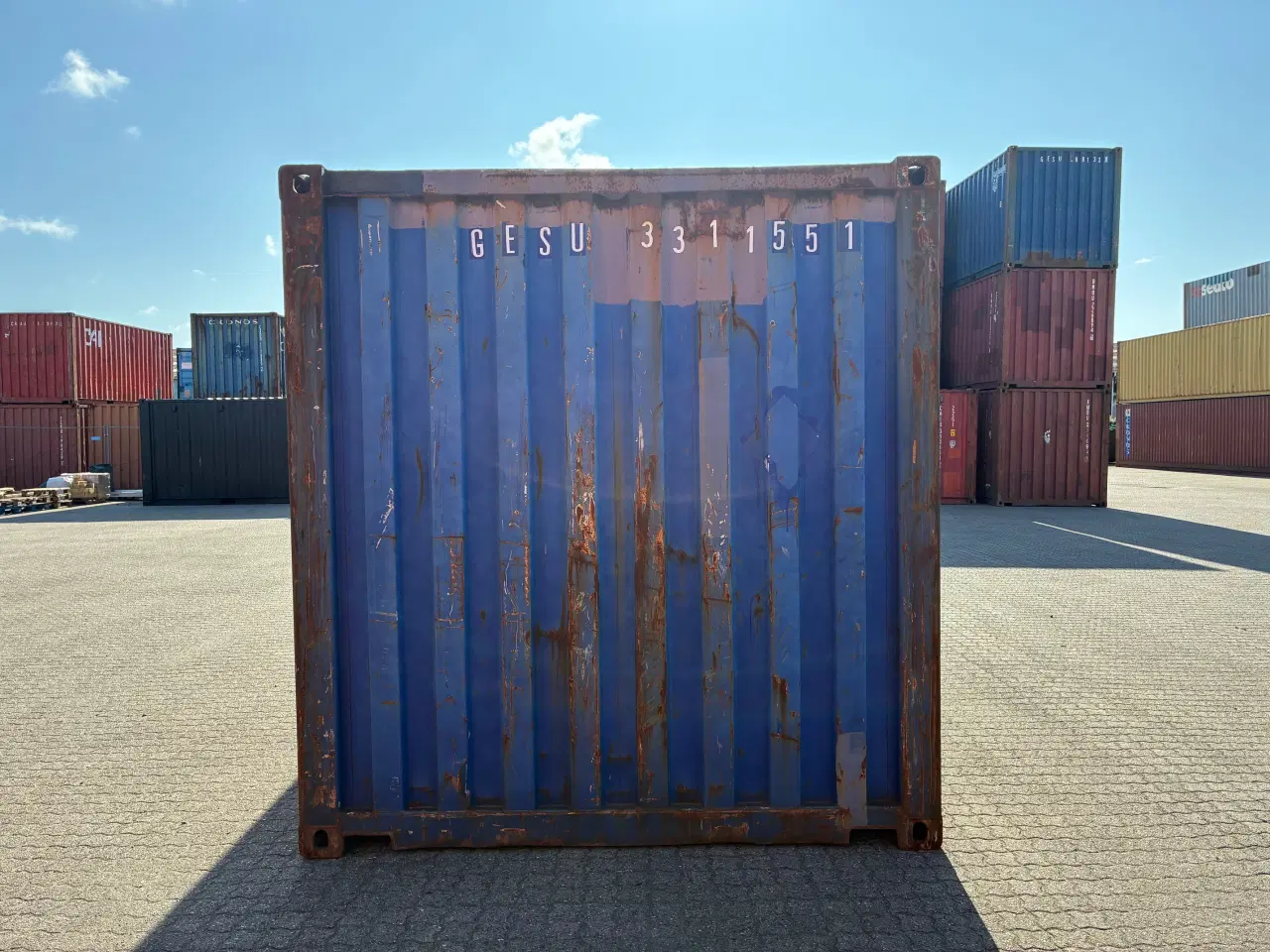 Billede 4 - 20 fods Container- ID: GESU 331155-1
