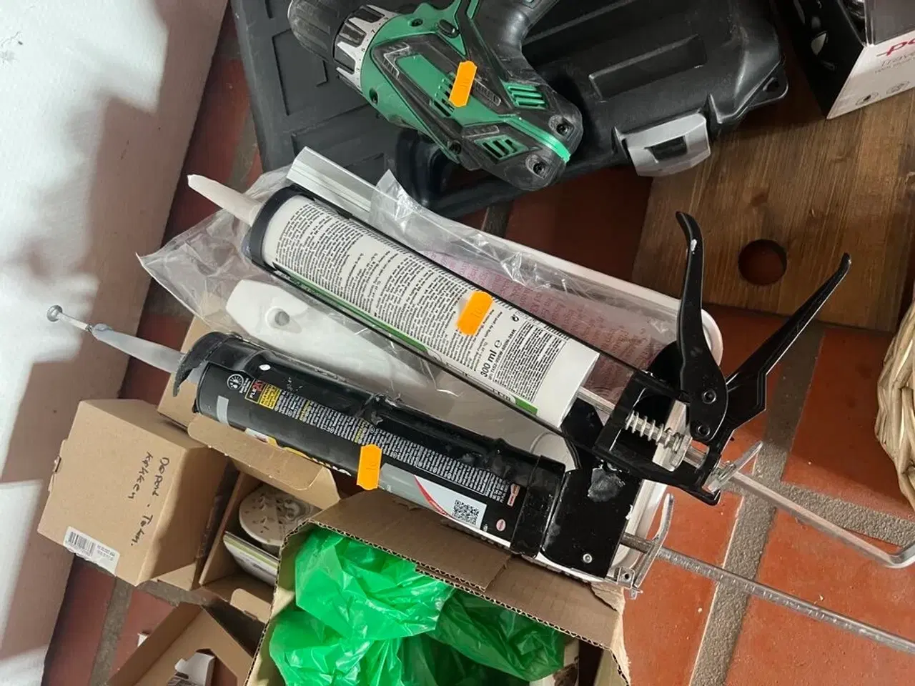 Billede 6 - Mixlot bl.a. HITACHI skruemaskine m.v. (se billeder)