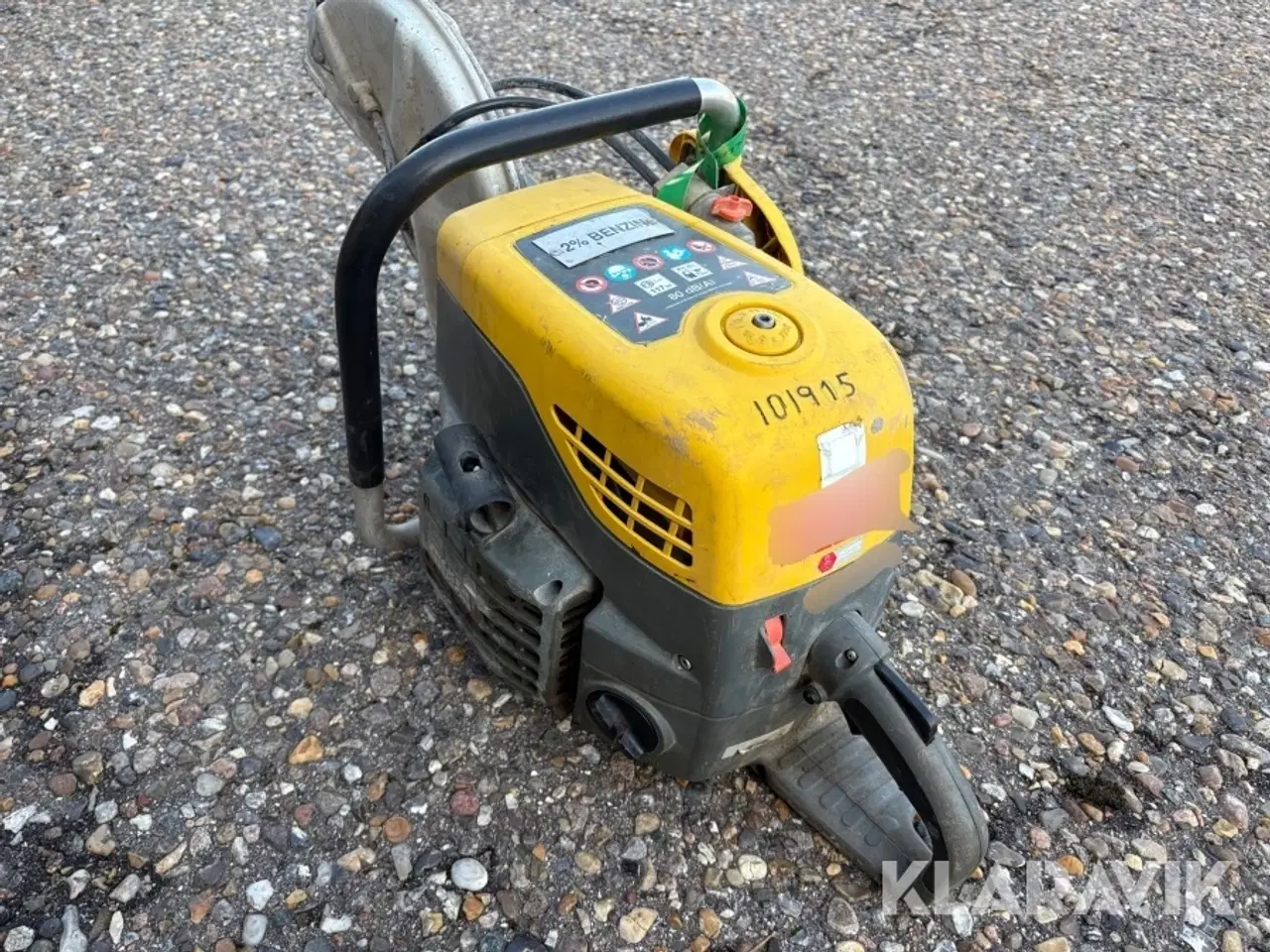 Billede 4 - Kapsav Wacker Neuson BTS635S inklusiv vogn og vandforsyning