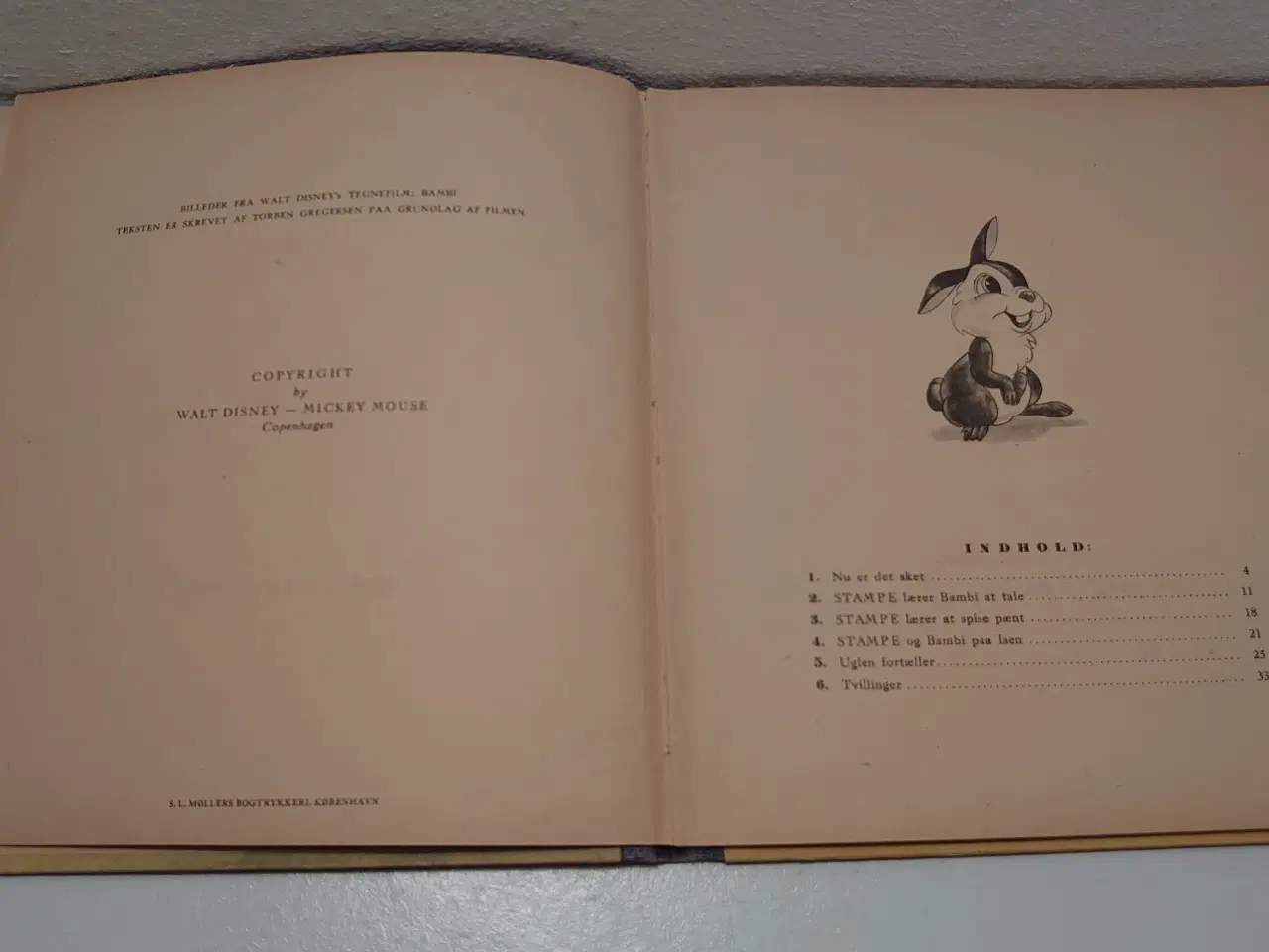 Billede 3 - Walt Disney: Stampe.1. danske udgave.u.år.