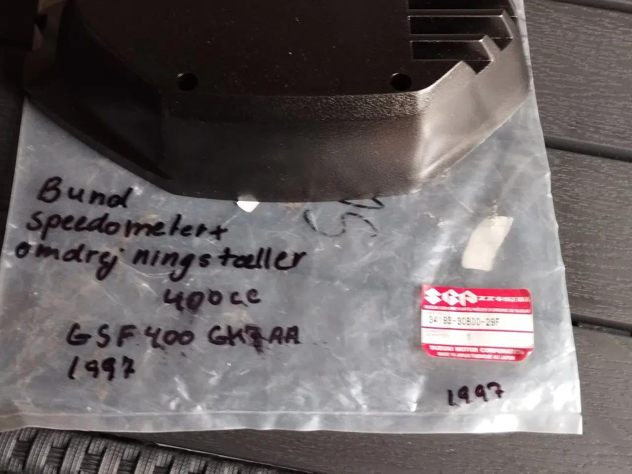 Billede 1 - Bund til spedom. omdrejnings tæller- GSF 400, se%