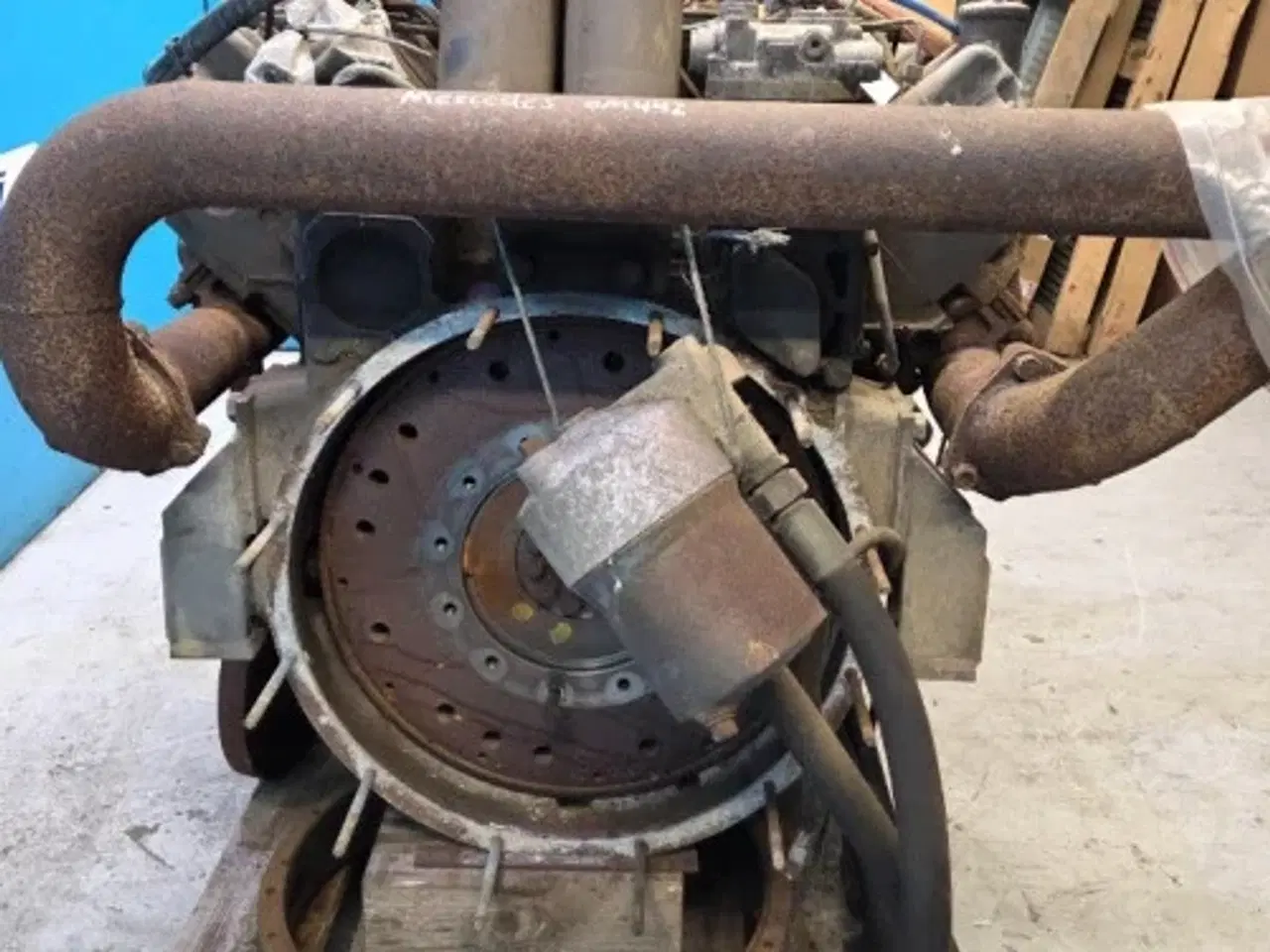 Billede 13 - Mercedes OM442 Motor 442.900-000-853322