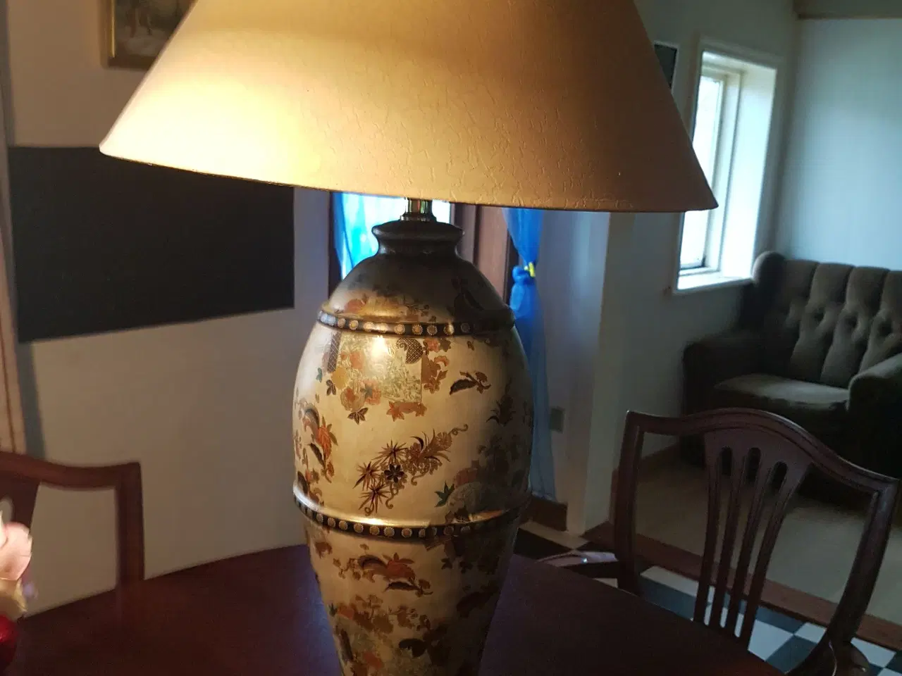 Billede 3 - Fin kinesisk lampe 