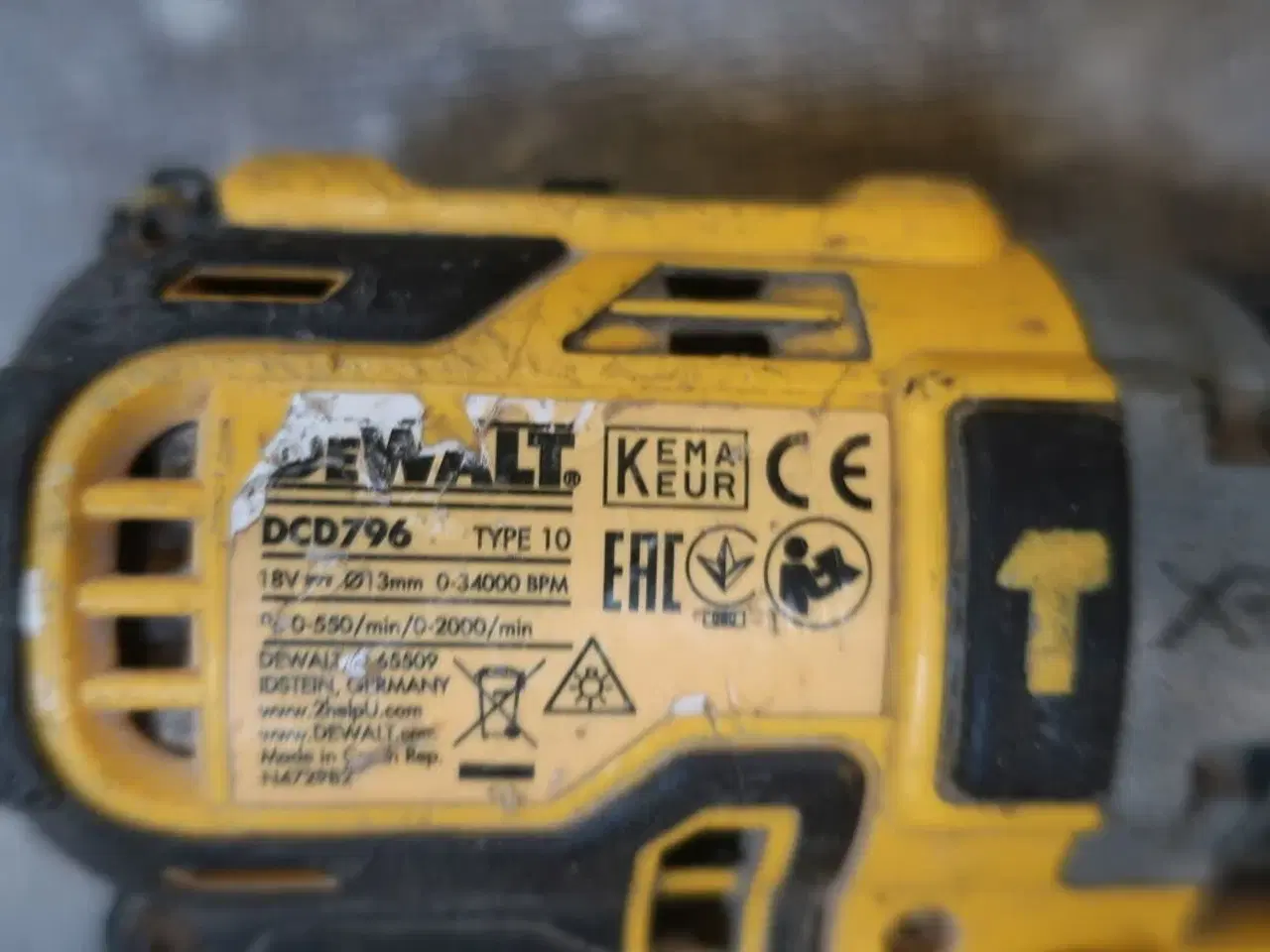 Billede 3 - 5 stk. akku håndværktøj DEWALT og lader