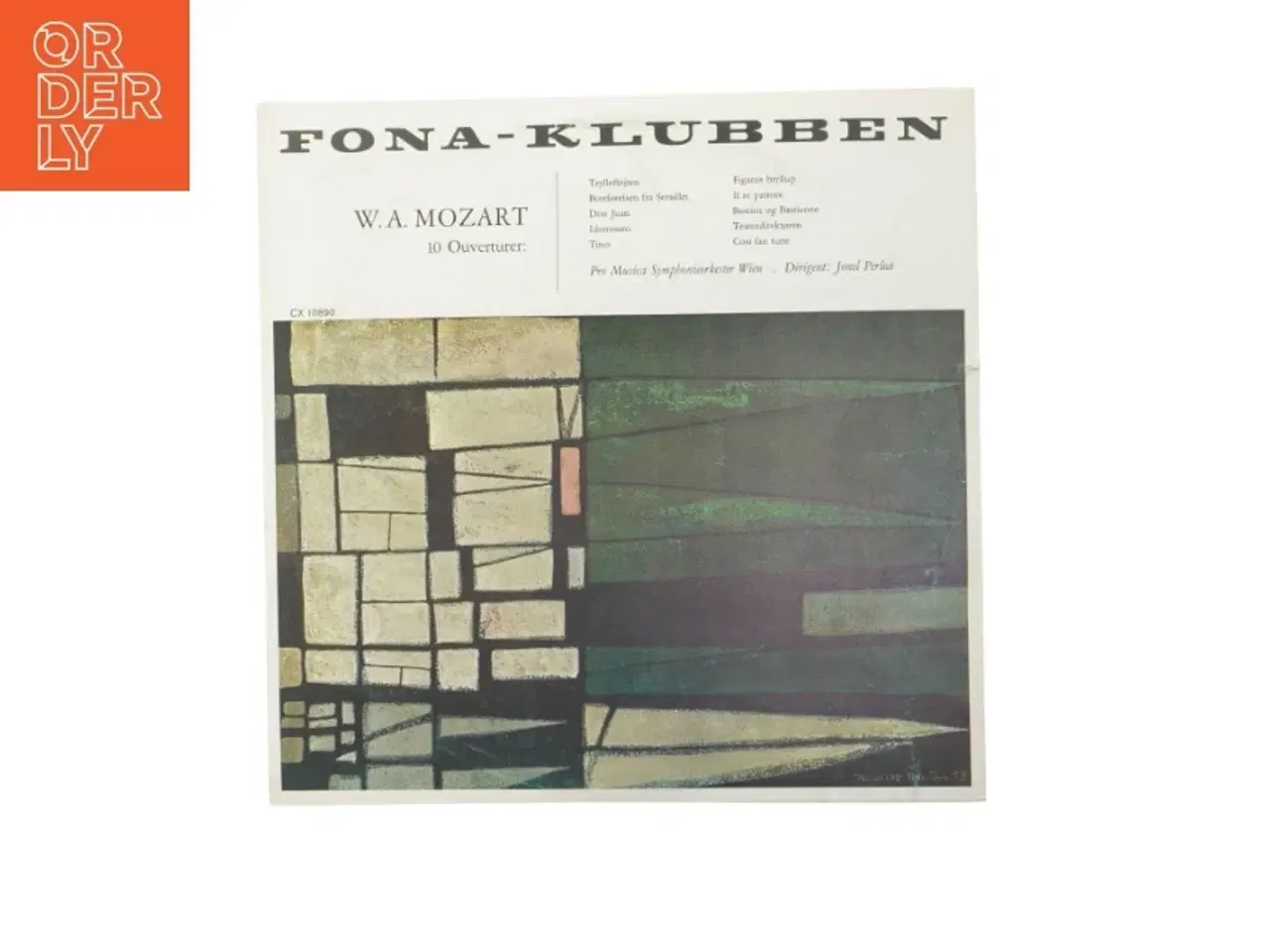 Billede 1 - Mozart LP - Fona-klubben fra Orbis