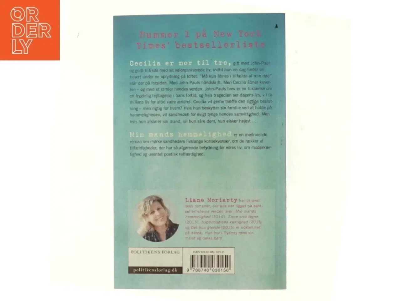 Billede 3 - Min mands hemmelighed af Liane Moriarty (Bog)