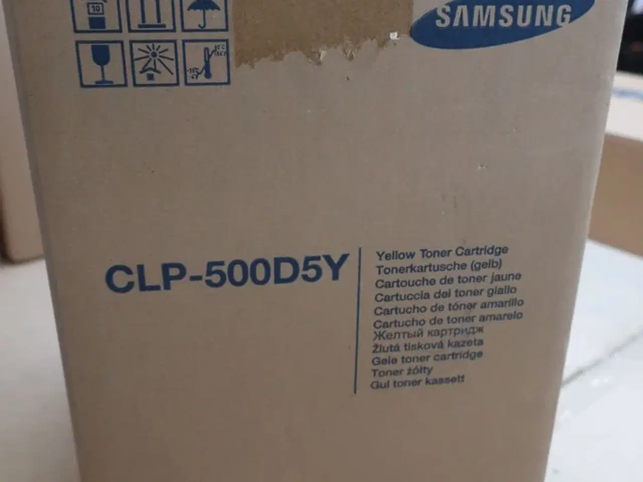 Billede 2 - 4 stk. toner SAMSUNG CLP-500D5Y