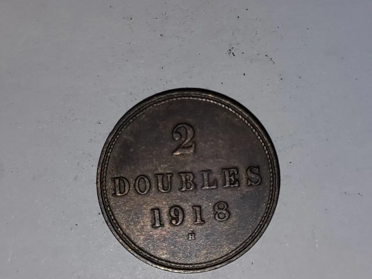 Billede 1 - 2 Doubles Guernsey 1918