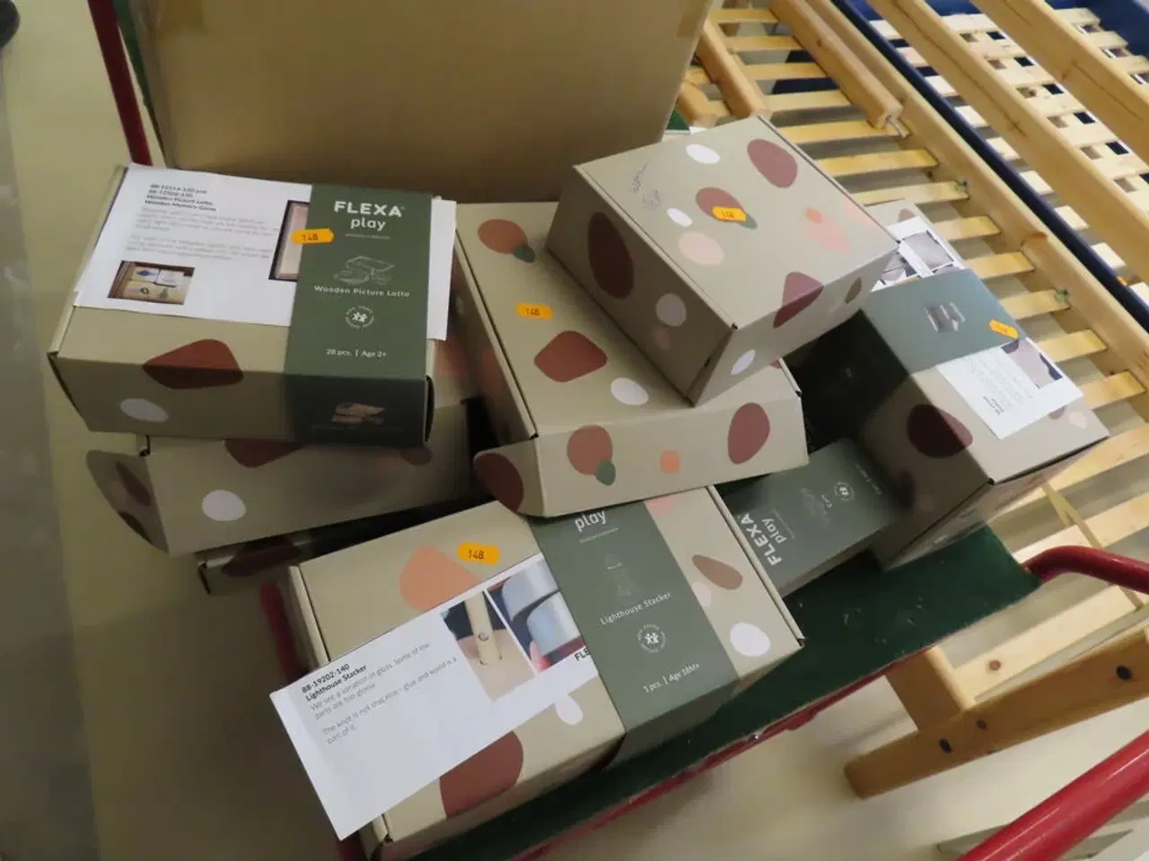 Billede 3 - Trælegetøj FLEXA (vogn medfølger ikke)