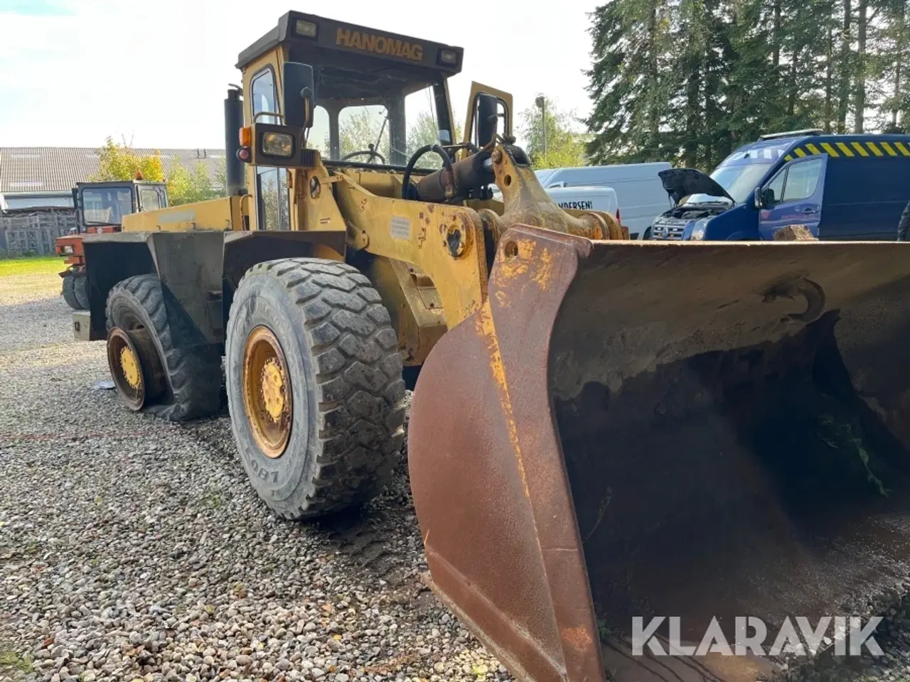 Billede 2 - Gummiged Hanomag 55D