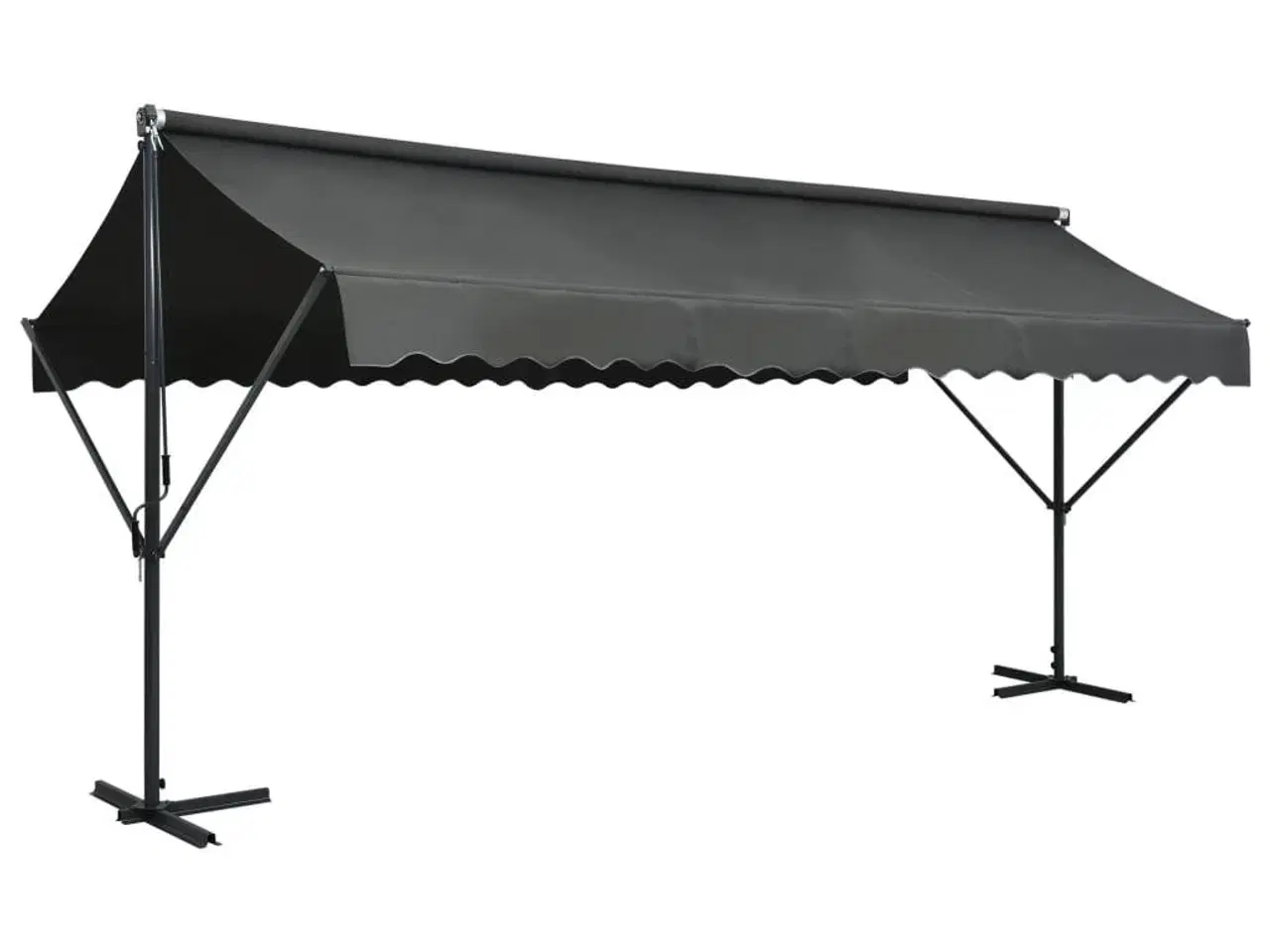Billede 1 - Fritstående markise 500 x 300 cm antracitgrå