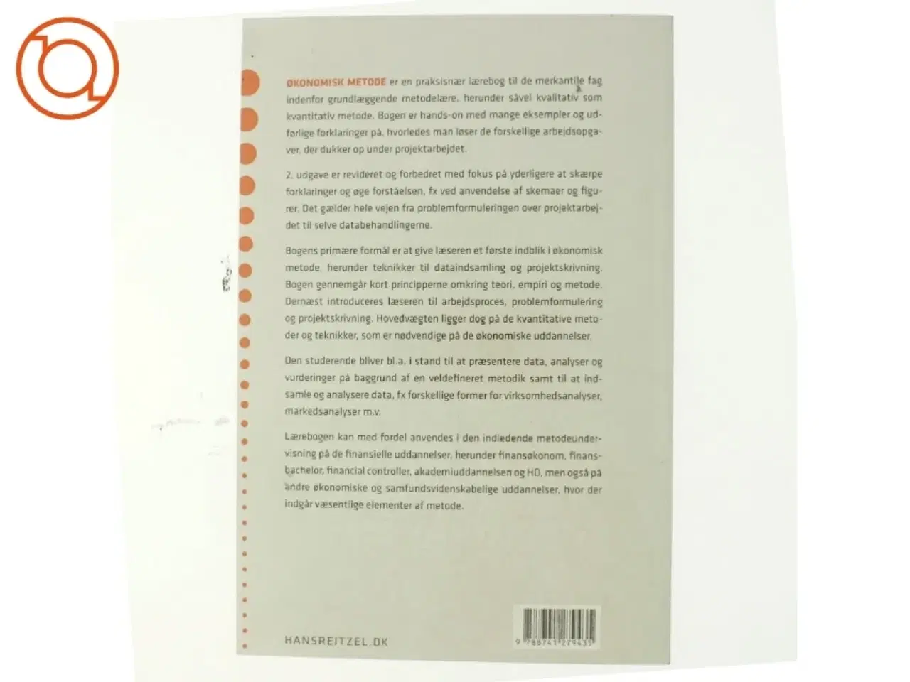 Billede 3 - Økonomisk metode af Kenneth Hansen (f. 1966) (Bog)