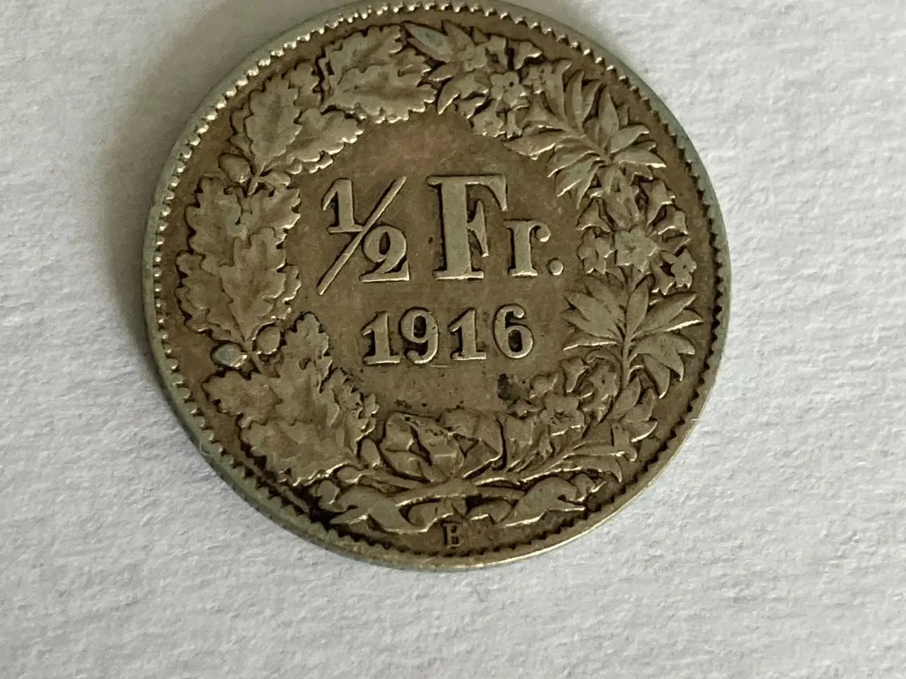 Billede 1 - 1/2 Franc Switzerland 1916