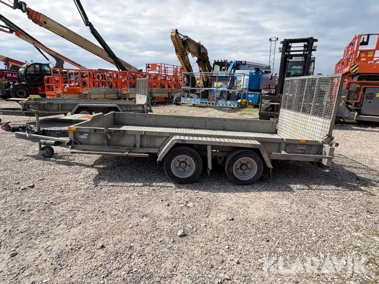 Billede 5 - Maskintrailer 2 akslet IFOR Williams GP 126-R