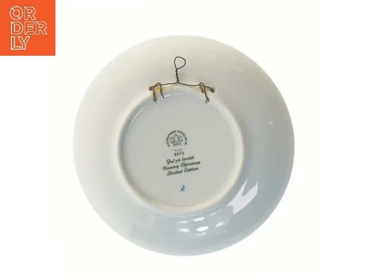 Billede 2 - Royal Copenhagen juleplatte 1973 fra Royal Copenhagen (str. Ø 18,4 cm)