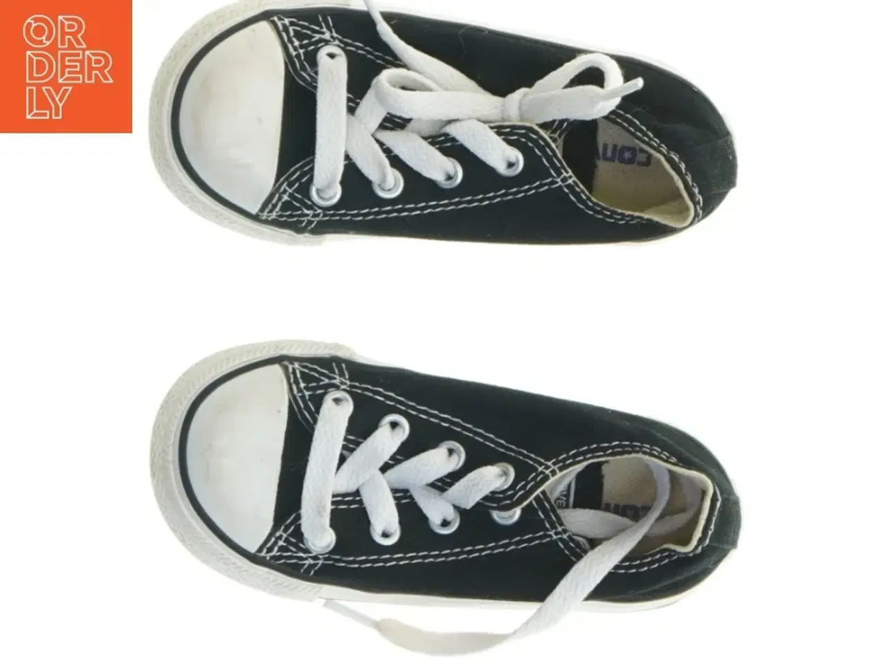 Billede 3 - Converse All Star sort børnesko fra Converse (str. 23 )