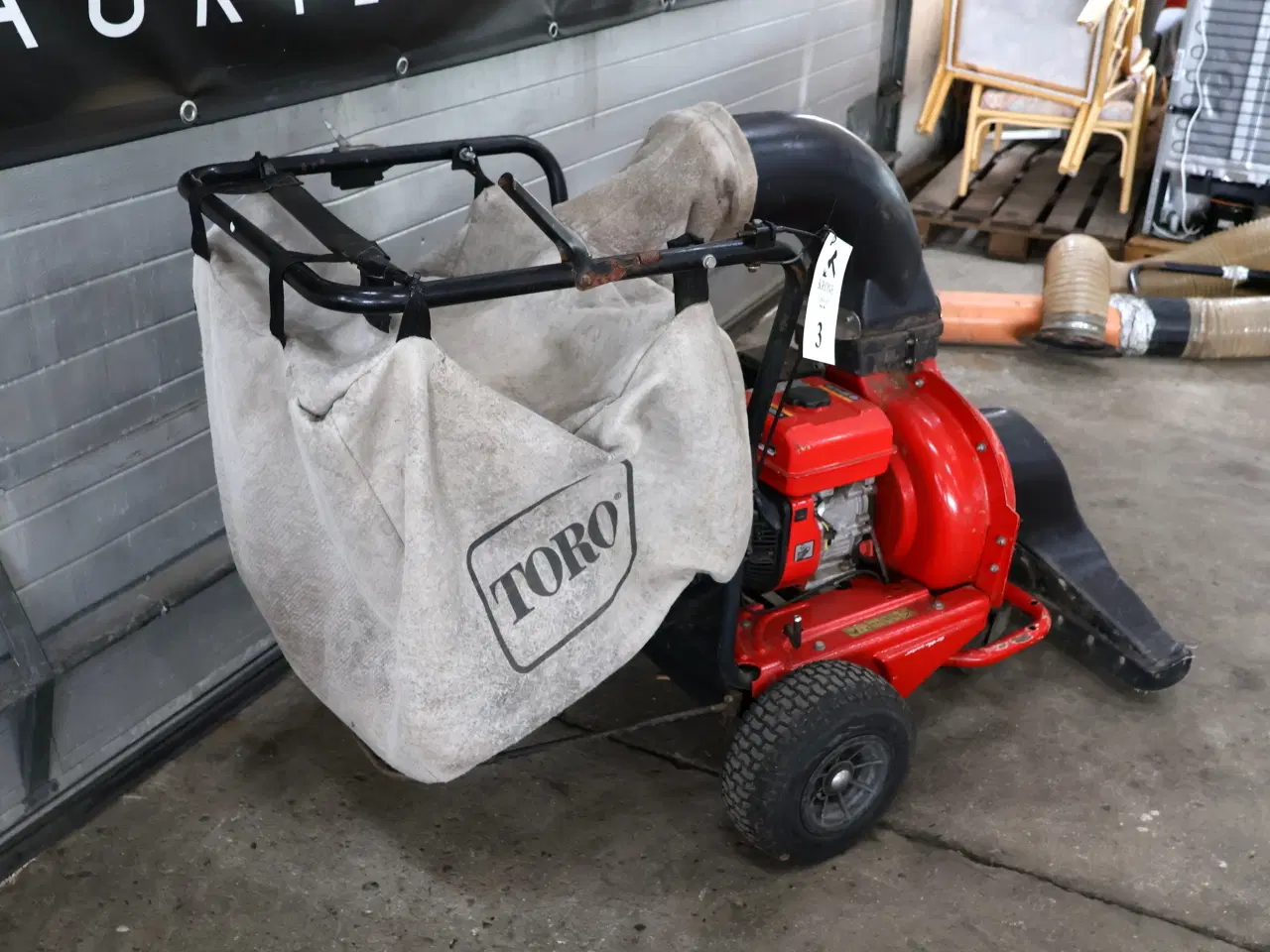 Billede 3 - Toro selvkørende løvsuger m/benzin motor