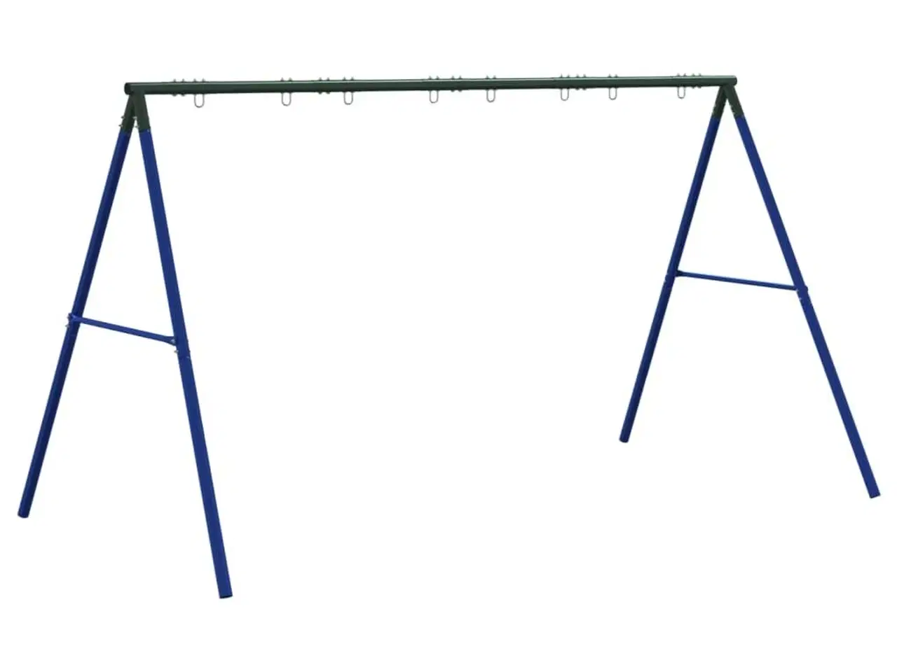 Billede 5 - Gyngestativ med 8 kroge stål blå