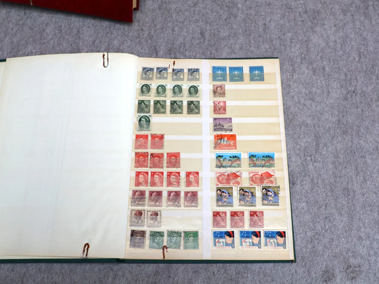 Billede 4 - 4 Album m/gl frimærker