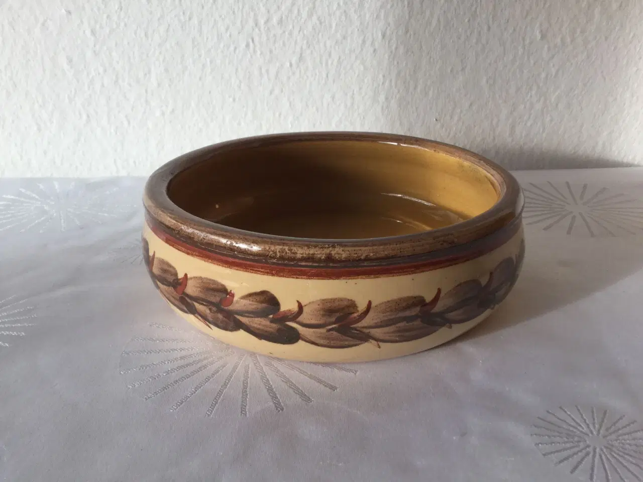 Billede 1 - keramik skål fra lillerød