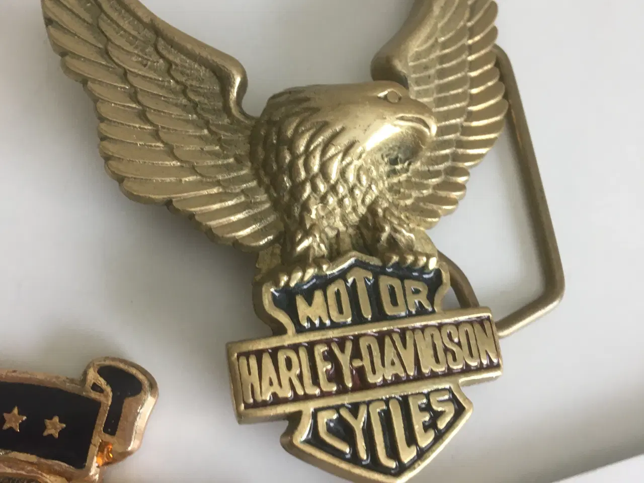 Billede 3 - harley davidson bæltespænde emblem emblemer