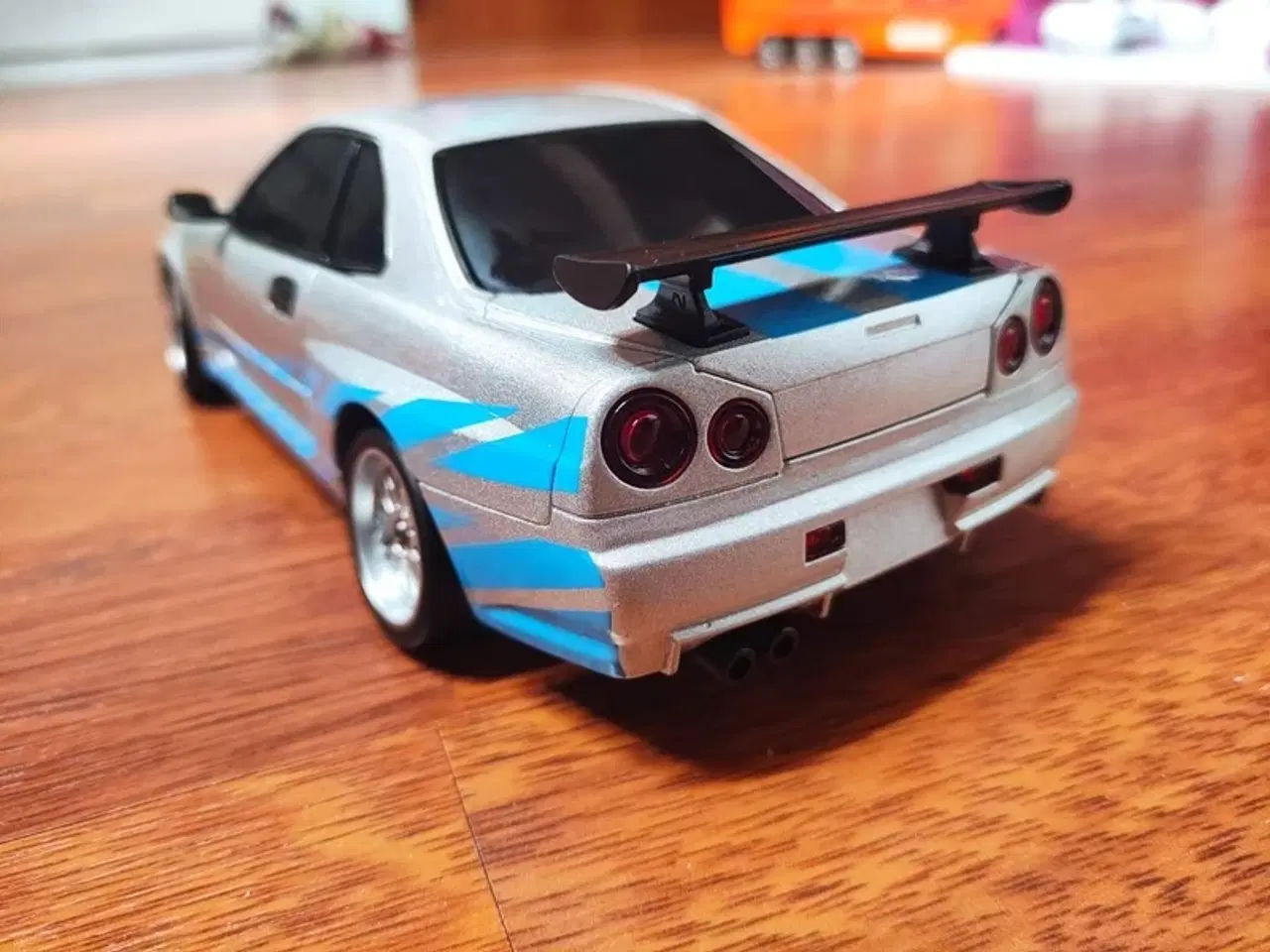 Billede 3 - Rc fjernstyret Skyline, Fast and furious paintjob