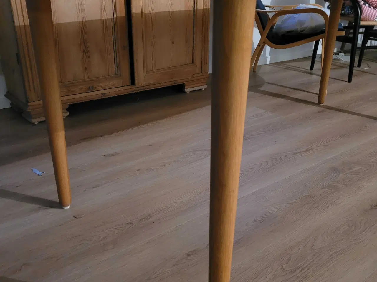 Billede 4 - FDB spisebord "Bjørk" incl en tillægsplade