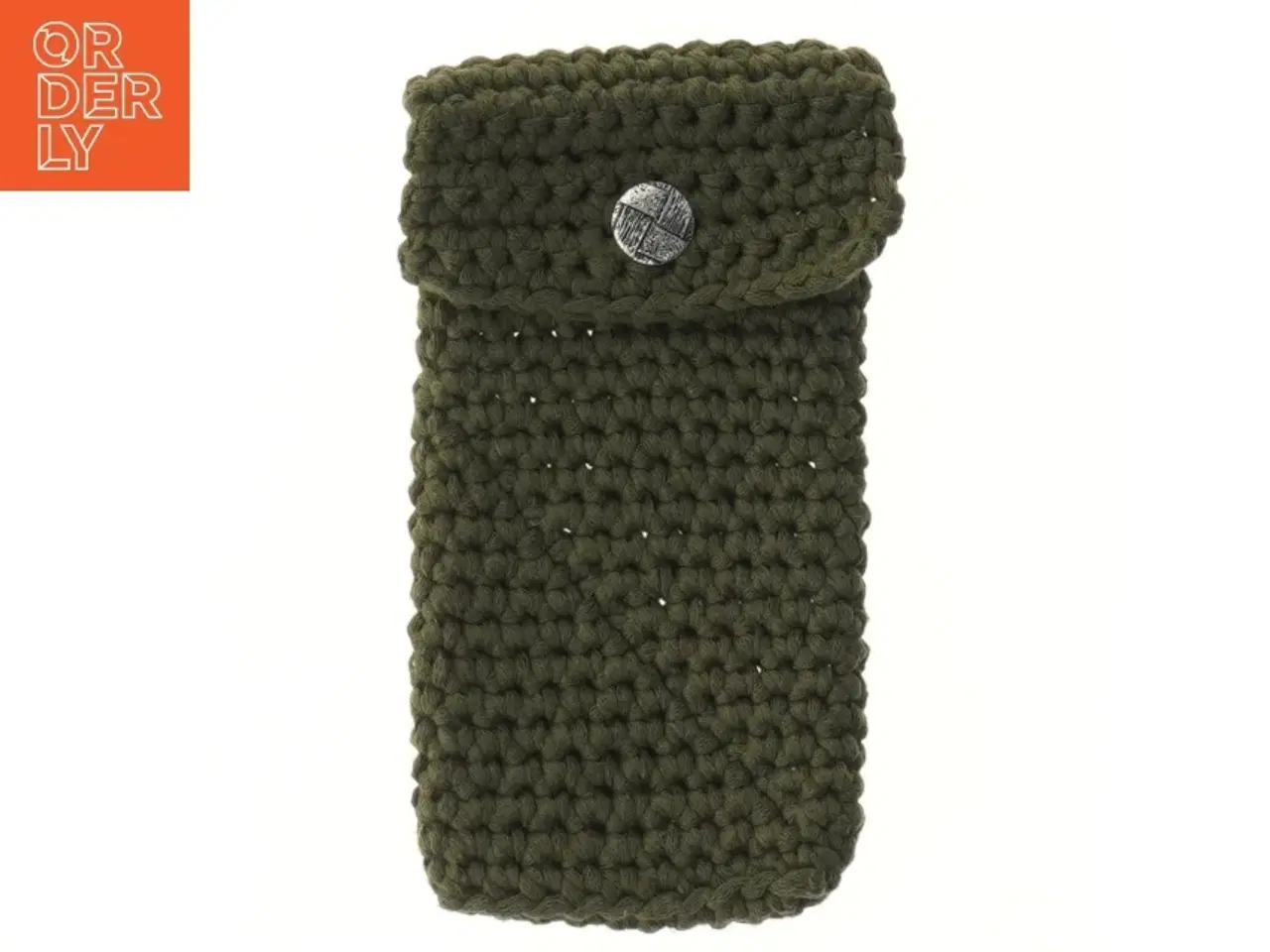 Billede 1 - Hæklet taske (str. 19,5x10 cm)