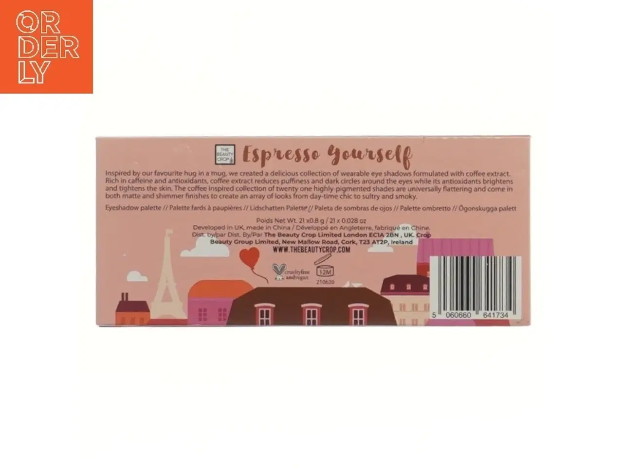 Billede 2 - Øjenskygge palette (str. 18,5x8 cm)