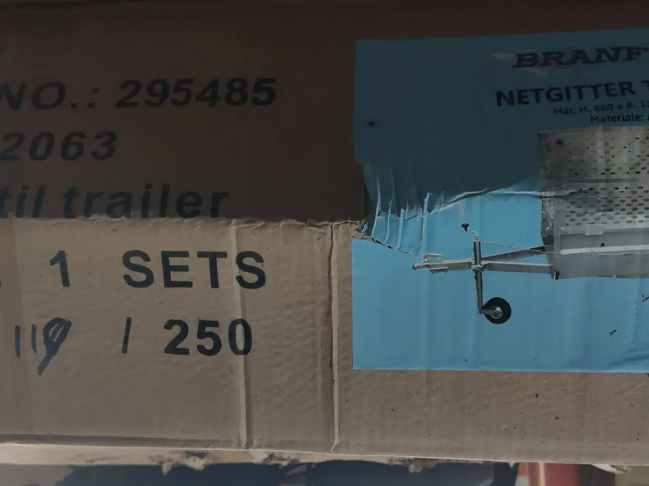 Billede 1 - Trailer gitterbur
