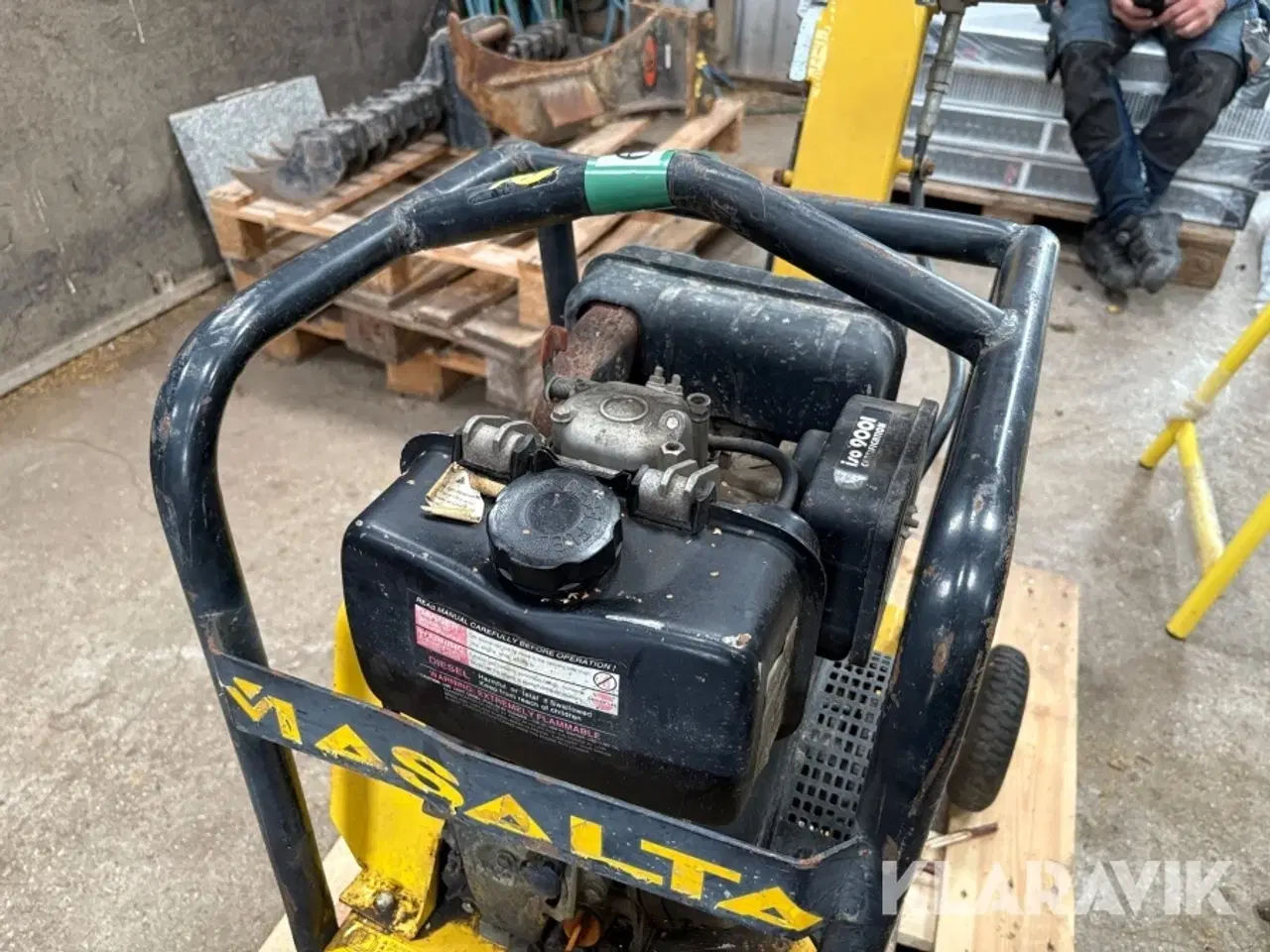 Billede 5 - Pladevibrator Masalta Ms220