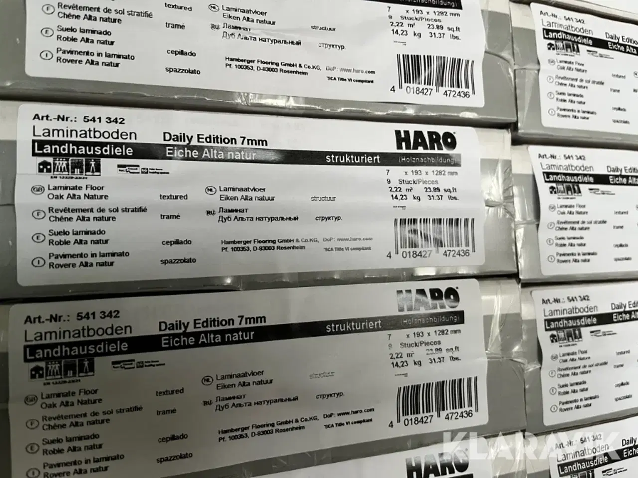 Billede 7 - Gulv laminat Haro Daily Edition Oak Nature 115 m2