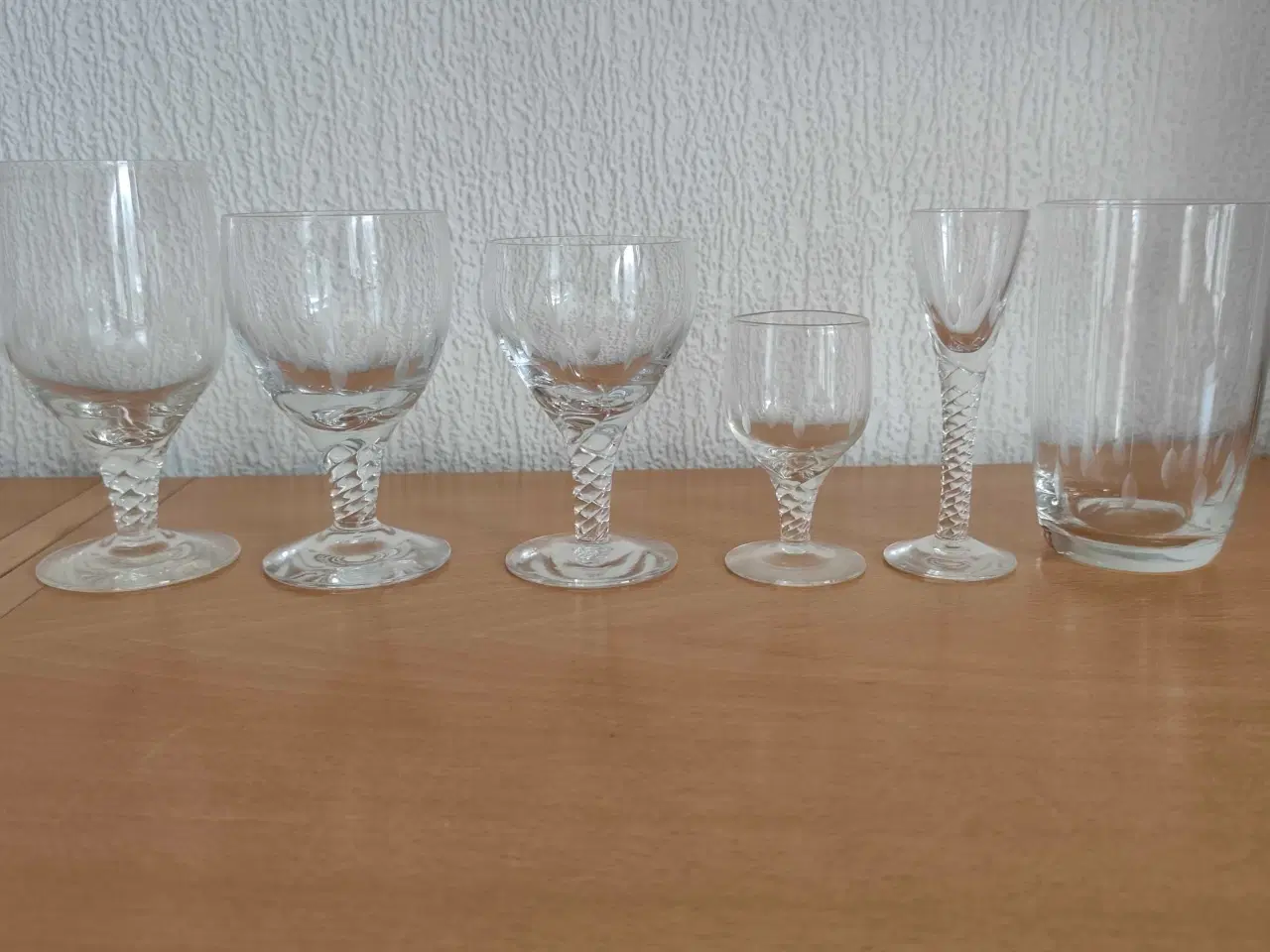 Billede 1 - Holmegaard Minerva blandede glas 108 stk