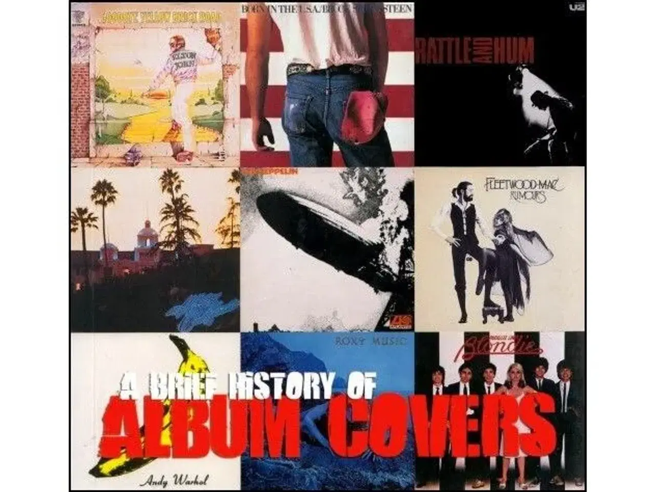 Billede 1 - A Brief History of Album Covers