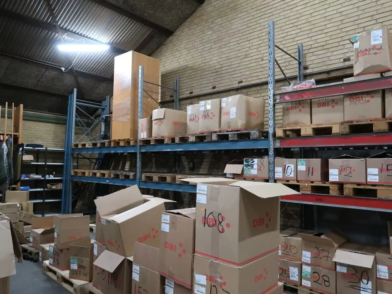 Billede 1 - 3 fag pallereoler uden indhold