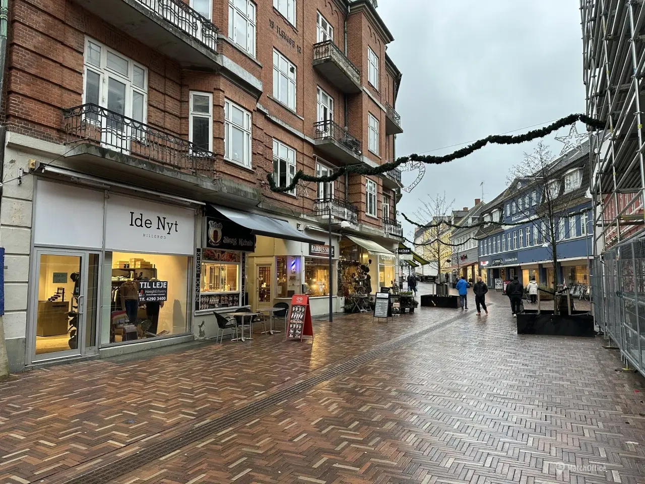 Billede 1 - Hillerød - Butik med prima beliggenhed i Slotsgade