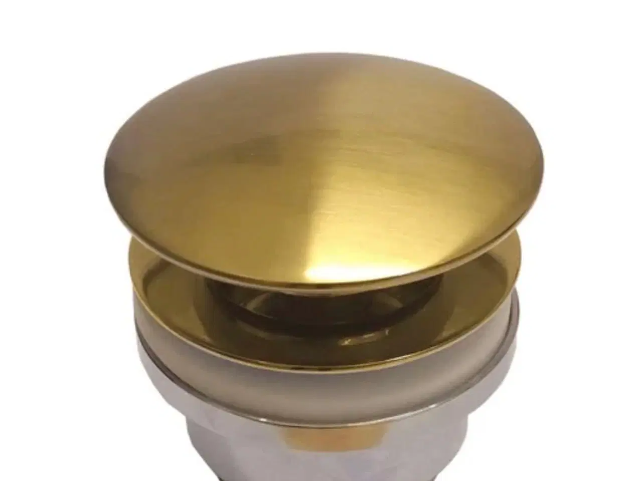 Billede 4 - Ny Bundventil i børstet messing uden overløb