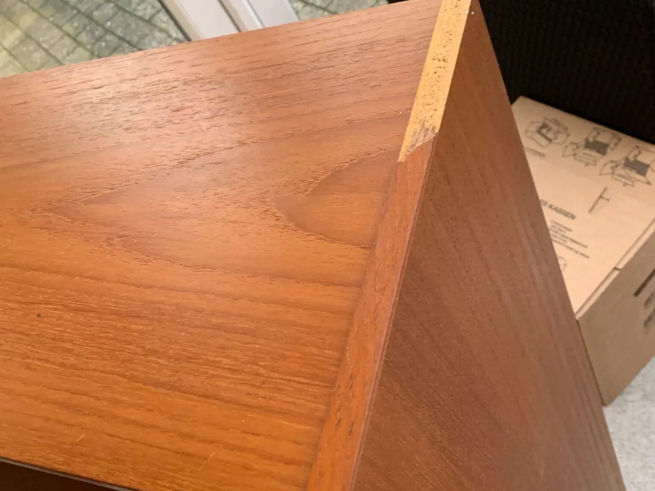 Billede 3 - Bogreol - muligvis i teaktræ